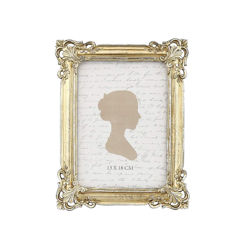 Sunlit Vintage Picture Frame 5x7 Inch, Luxury Antique Photo Frames with Glass Front, Photo Display, Tabletop Wall Hanging, Gift Ideas - Image 1